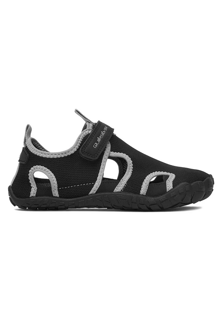 Pantofi sport copii  negru, textil, sistem inchidere Velcro