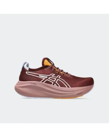 Pantofi sport dama,  GEL-NIMBUS 27 TR, visiniu, plasa sintetica