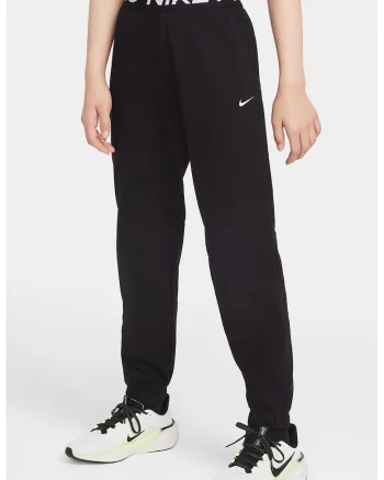 Pantaloni regular fit cu banda logo in talie, Alb/Negru