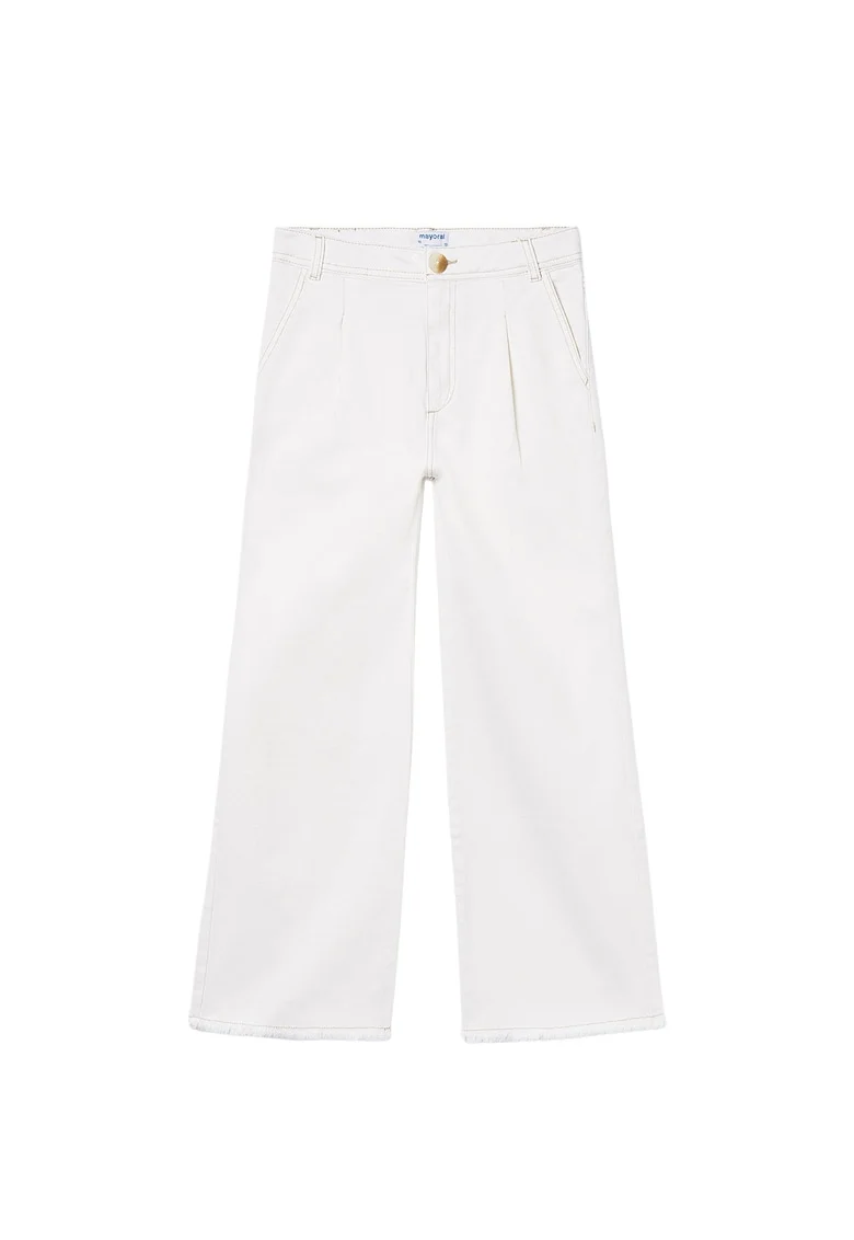 Pantaloni copii,  bej, bumbac, casual