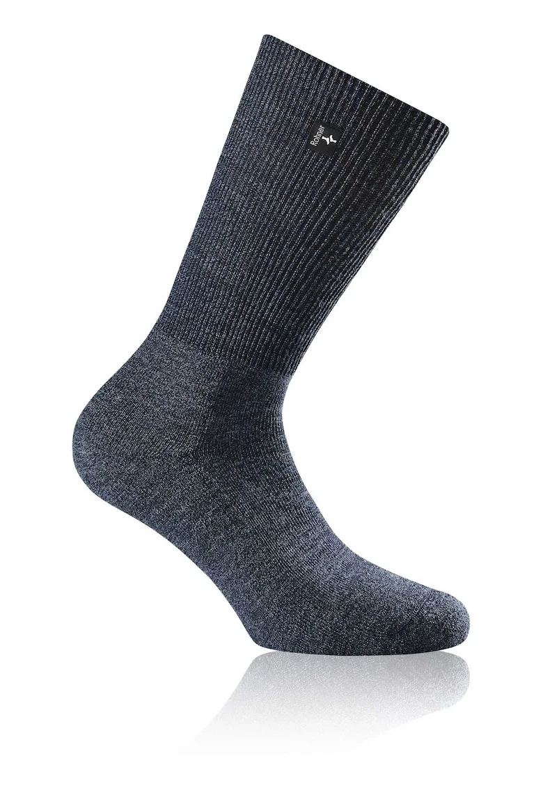 Rohner, Sosete lungi unisex pentru trekking, Albastru