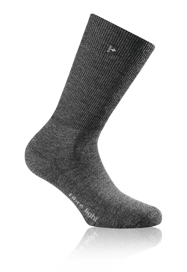 Rohner, Sosete lungi unisex pentru trekking, Gri antracit