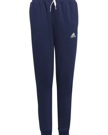 Pantaloni cu snururi, pentru fotbal Entrada 22, Bleumarin