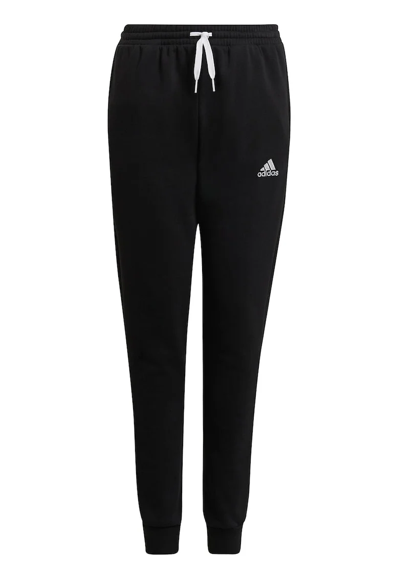 Pantaloni cu snururi, pentru fotbal Entrada 22, Alb/Negru