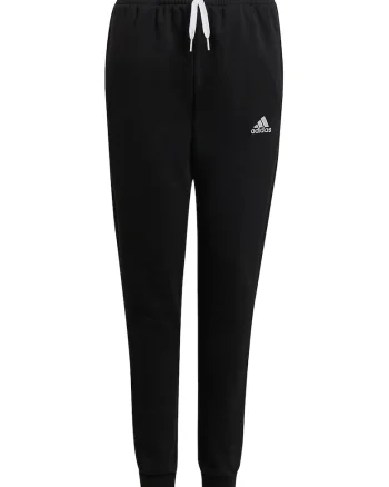 Pantaloni cu snururi, pentru fotbal Entrada 22, Alb/Negru