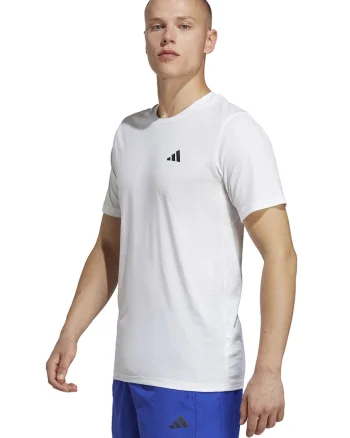Tricou pentru antrenament Feelready, Alb