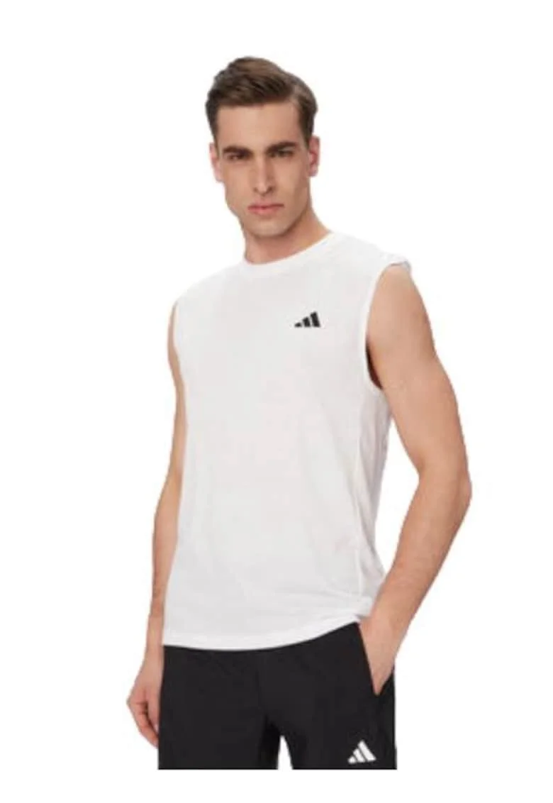 Tricou tehnic barbati,  alb, regular fit
