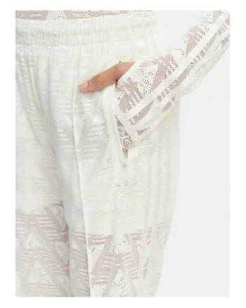 Pantaloni sport dama  Originals, bej alb,