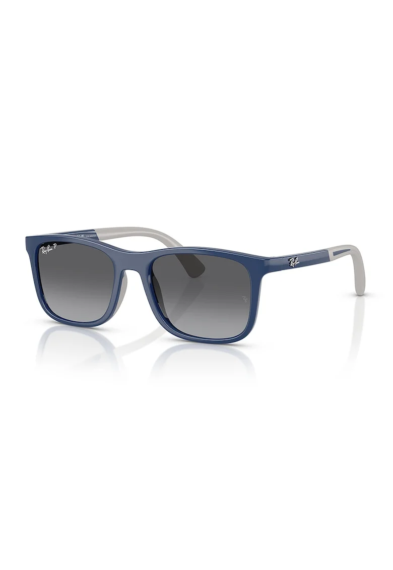 Ochelari de soare polarizati cu lentile in degrade, Gri deschis/Bleumarin