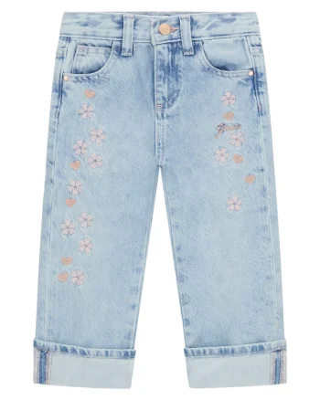 Pantaloni copii,  Blugi, casual, albastru, bumbac