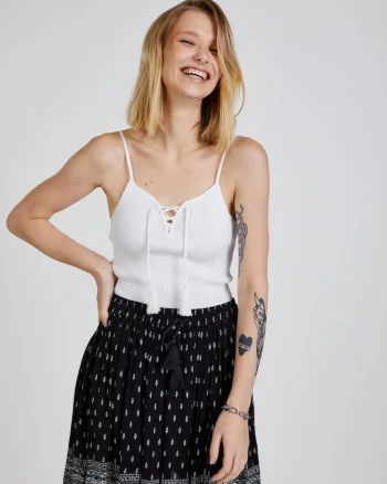 Crop Top texturat