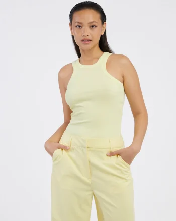 Maiou slim fit din amestec de bumbac