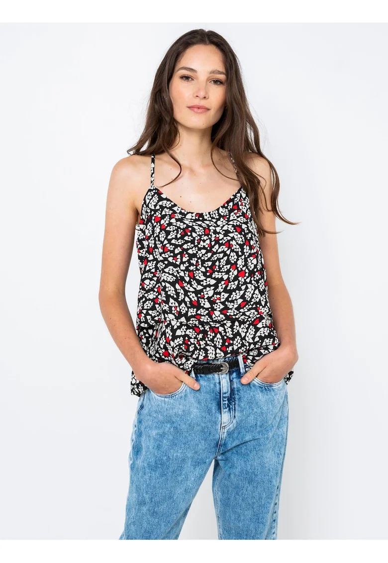 Maiou lejer cu model floral