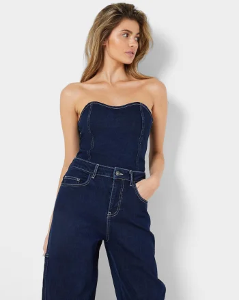 Top din denim