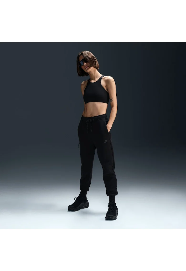 Pantaloni  W Nsw Tch Flc Mr Jgger 2, Negru