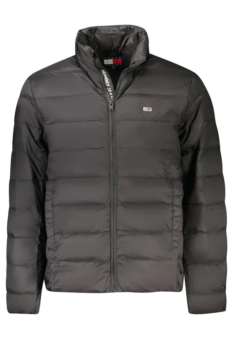 Tommy Jeans Jacheta barbati de tranzitie, regular fit, negru