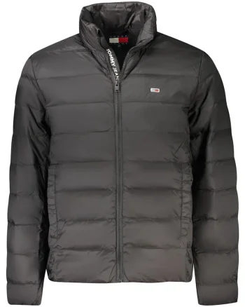 Tommy Jeans Jacheta barbati de tranzitie, regular fit, negru