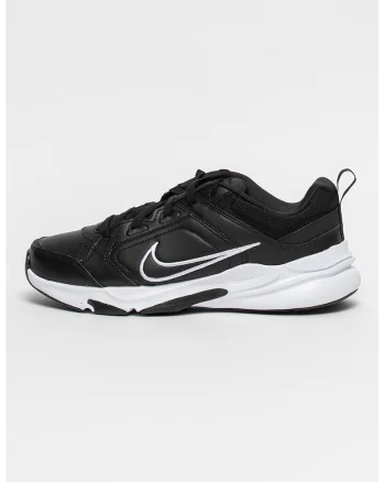 Pantofi de piele ecologica pentru antrenament Defy All Day, Alb/Negru