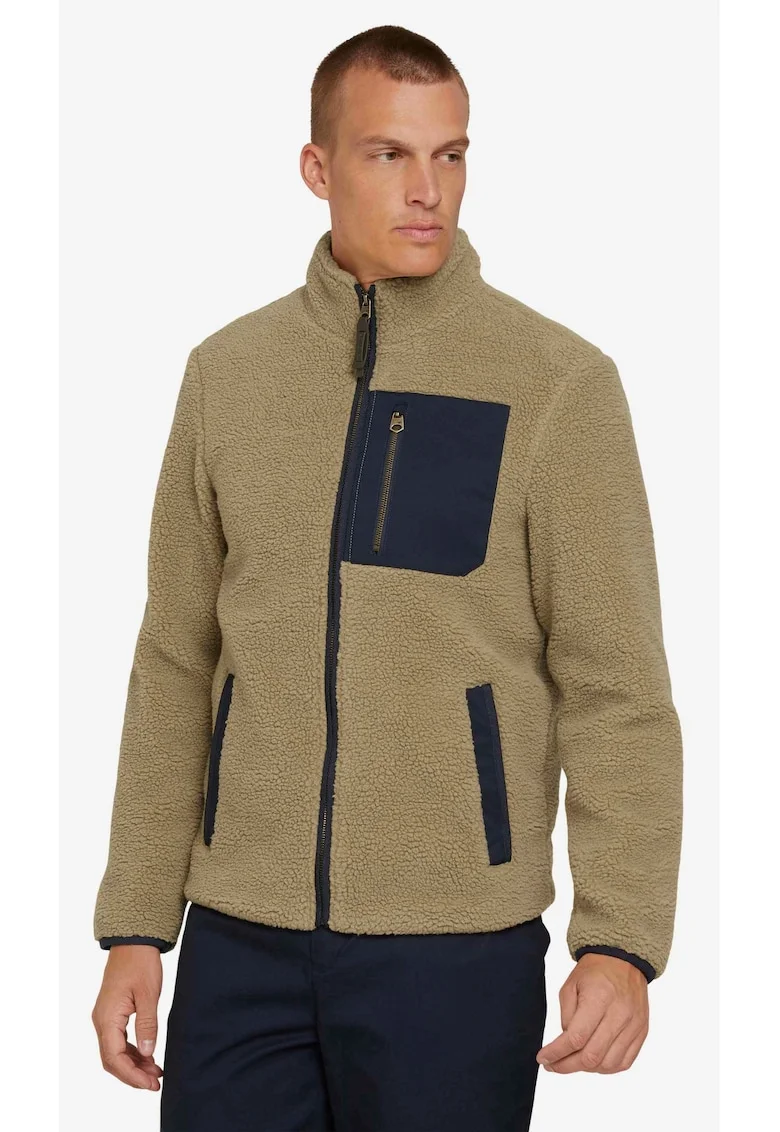 Geaca regular fit cu fermoar,