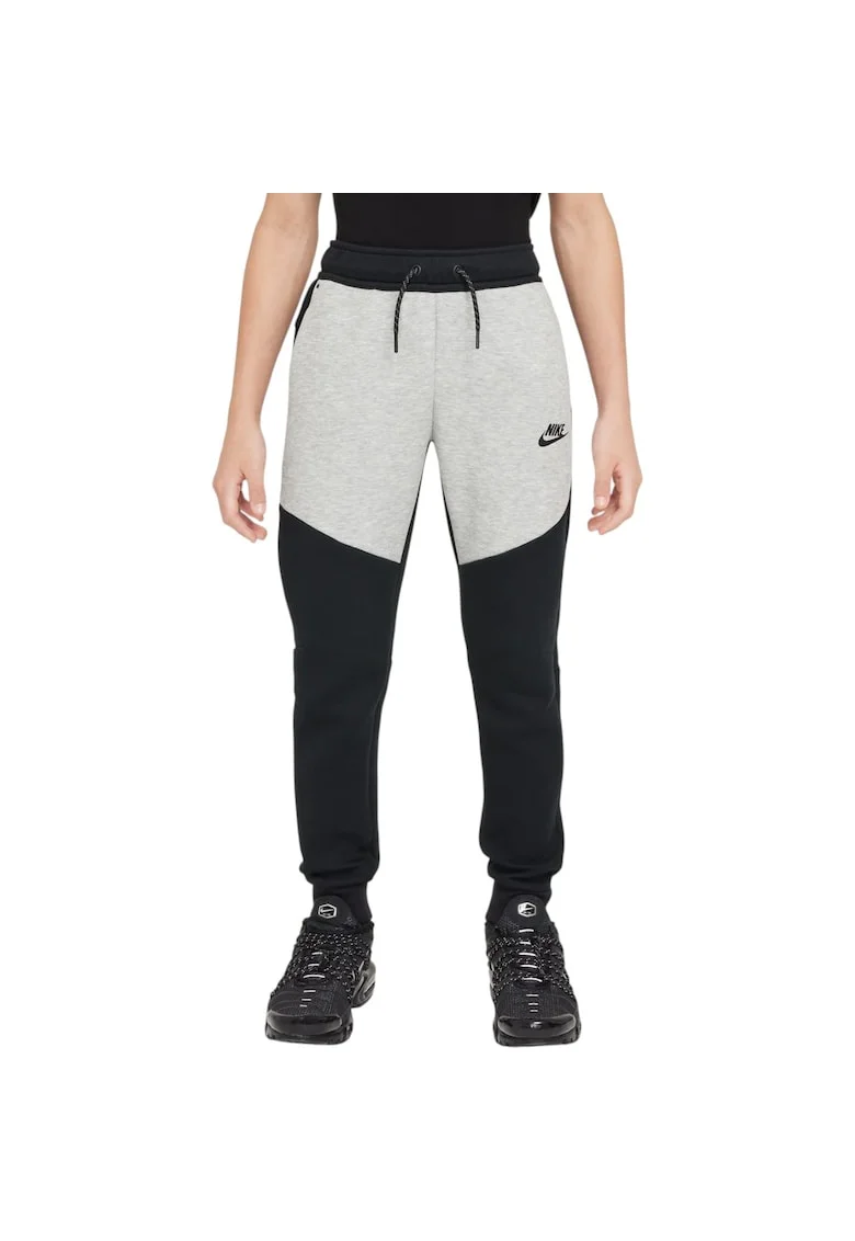 Pantaloni  Tech Fleece Jggr PD 48172, Negru/Gri