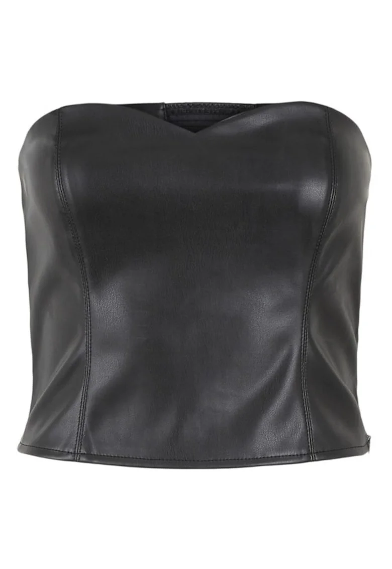 Top din piele ecologica Karmen
