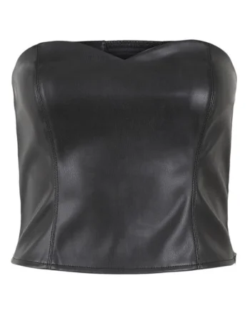 Top din piele ecologica Karmen