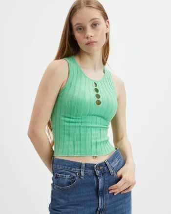 Frey top cu decupaje frontale,