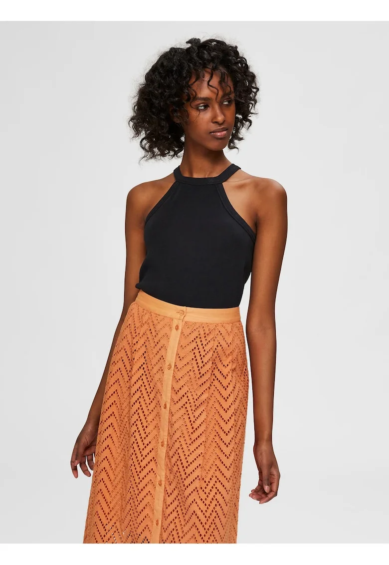 Analipa maiou halter din bumbac,