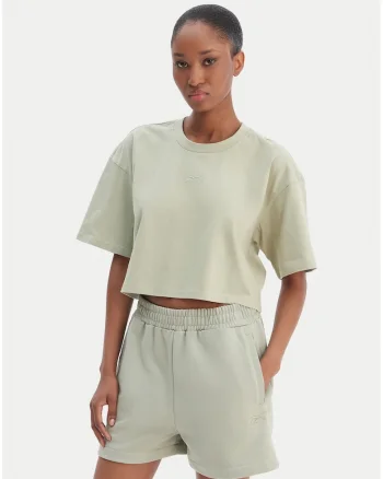 Tricou dama,  verde, bumbac, Verde