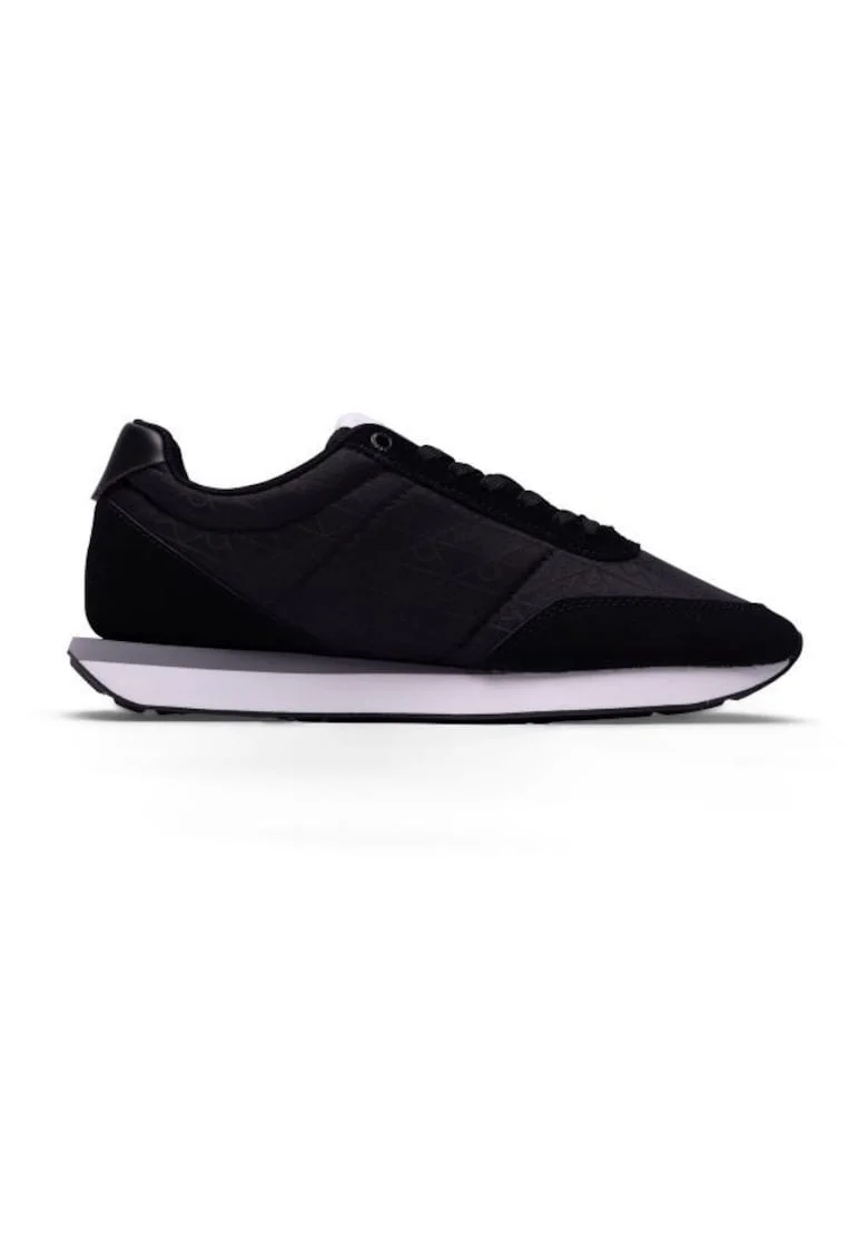 Pantofi sport  RETRO RUNNER LACE UP AOP NYL-HW0HW02995-BEH