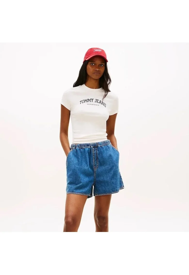 Sort  TJW ESS CHAMBRAY SHORTS EXT-DW0DW22270-1A5