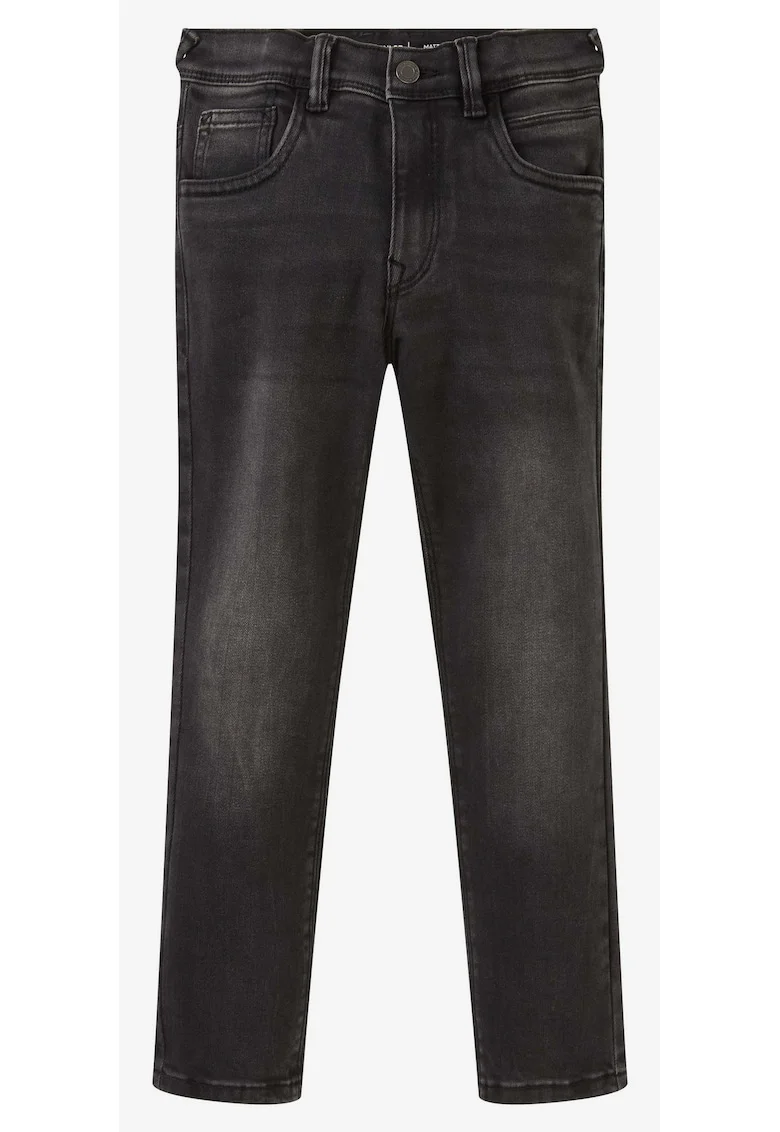 Blugi slim fit cu talie medie