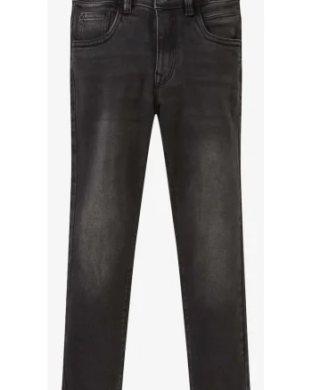 Blugi slim fit cu talie medie