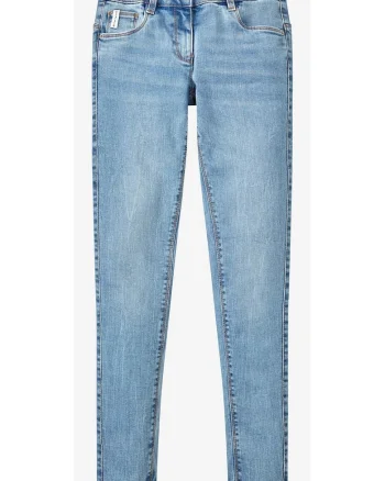 Blugi Slim Fit cu talie joasa,