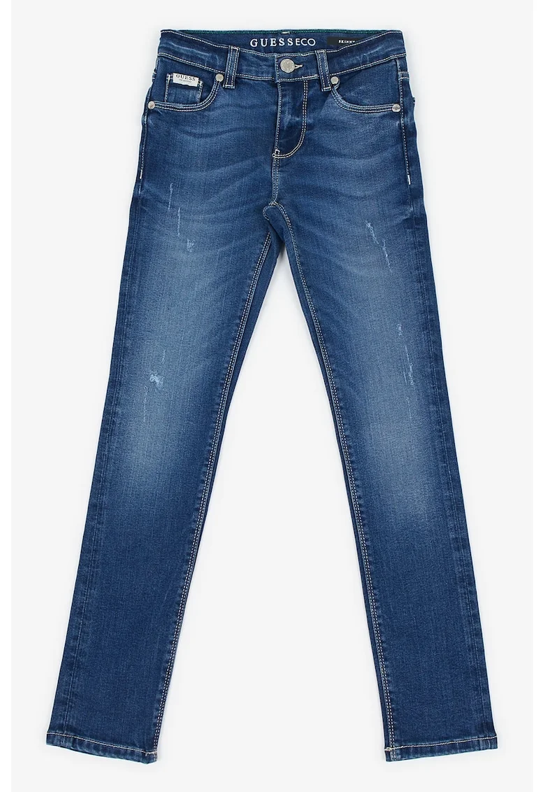 Blugi Skinny cu talie medie,