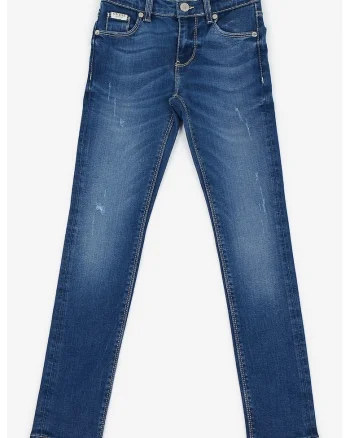 Blugi Skinny cu talie medie,