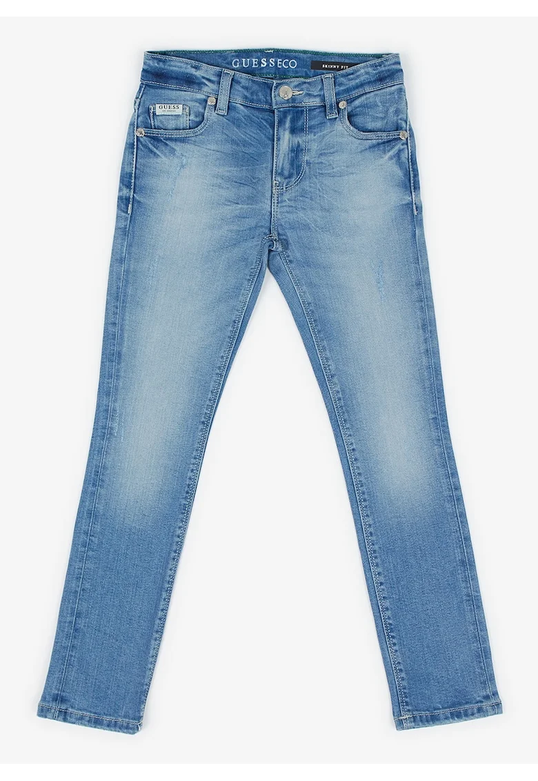 Blugi skinny cu buzunare,