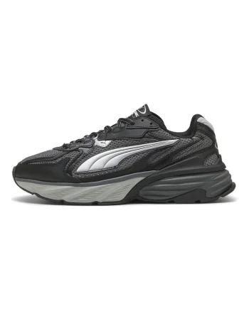 Pantofi sport Fade Nitro din material textil cu garnituri sintetice, Negru