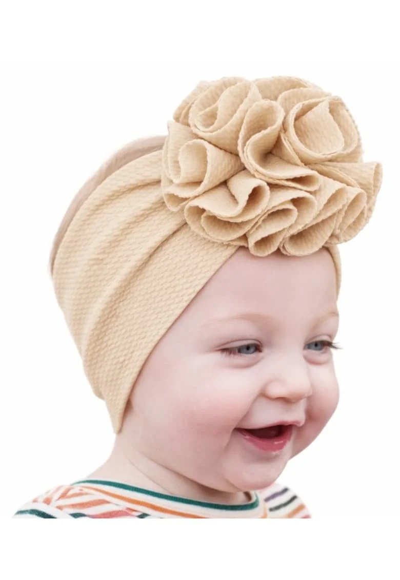 Bentita lata cu floare,  Model 0-12, Crem