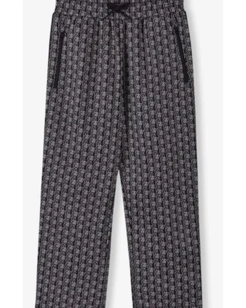 Pantaloni de trening cu model,