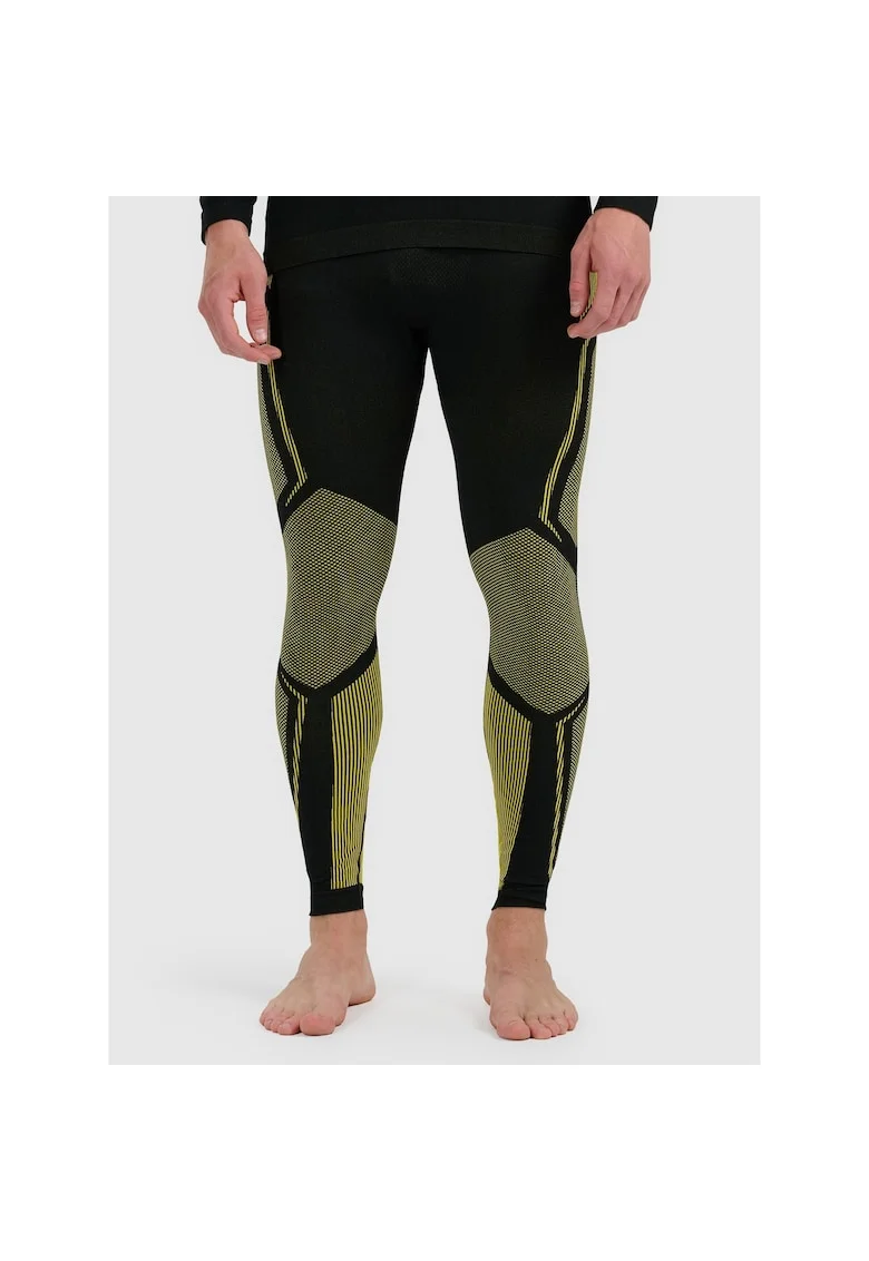 Pantaloni  poliesterwqfwqd, Negru/Galben