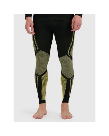 Pantaloni  poliesterwqfwqd, Negru/Galben