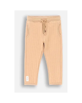 Pantaloni de trening uni cu talie medie