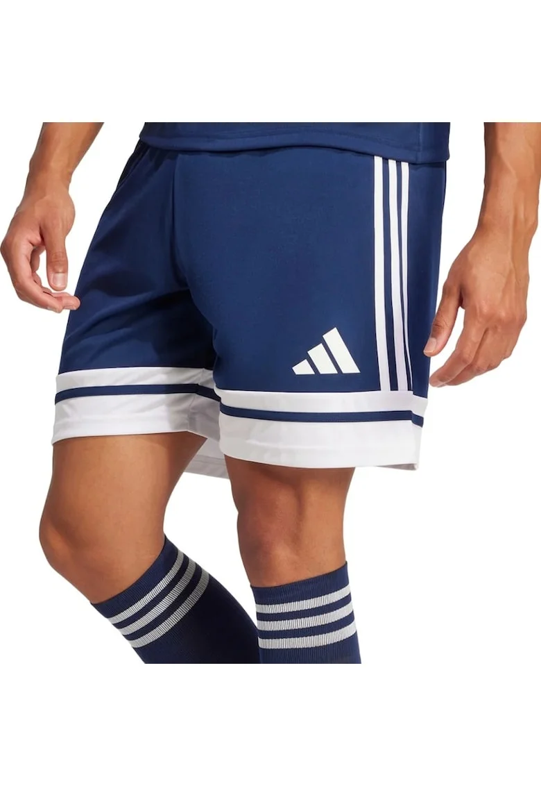 Pantaloni  Squadra 25 barbati, Alb/Bleumarin