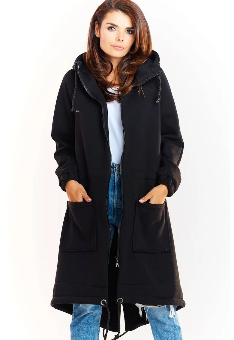 Parka dama M220,, Negru