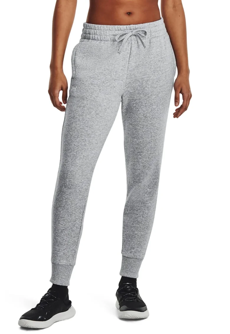 Pantaloni de trening cu talie medie Rival, Gri deschis melange