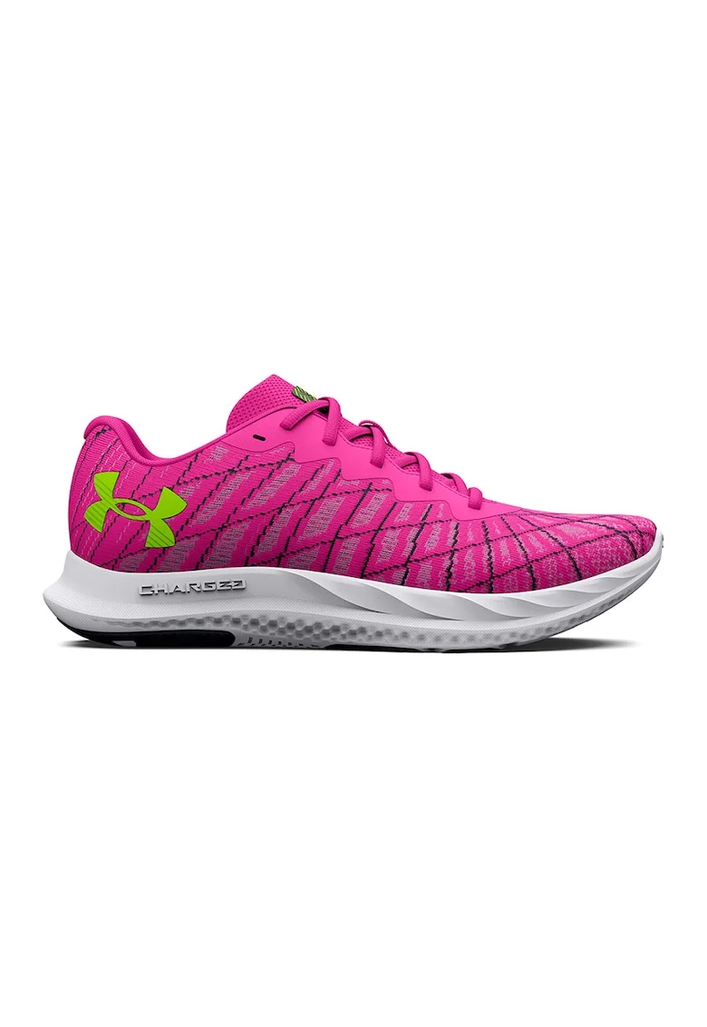 Pantofi Charged Breeze 2 pentru alergare, Fucsia/Verde neon