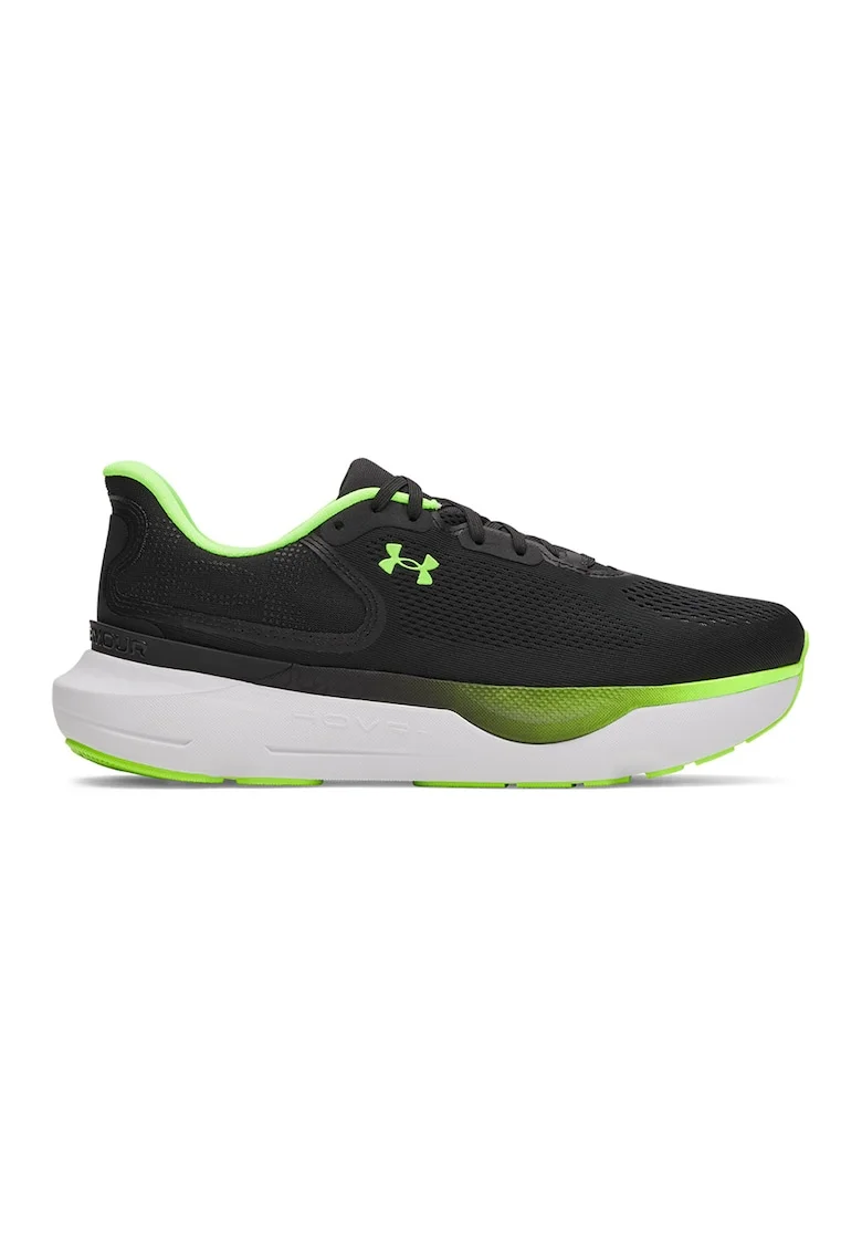 Pantofi Infinite Pro 2 din plasa, pentru alergare, Negru/Verde neon