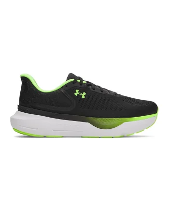 Pantofi Infinite Pro 2 din plasa, pentru alergare, Negru/Verde neon