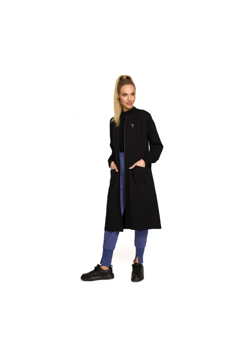 Jacheta dama. . Bumbac/Elastan. Negru.